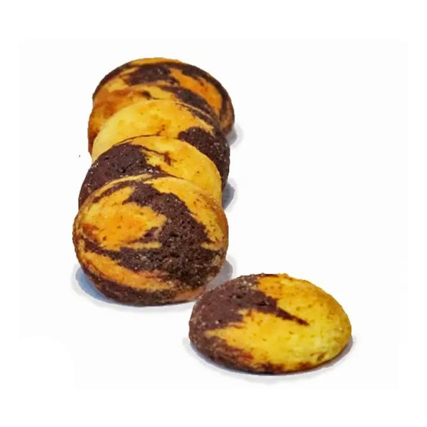 Polvorón marmolado